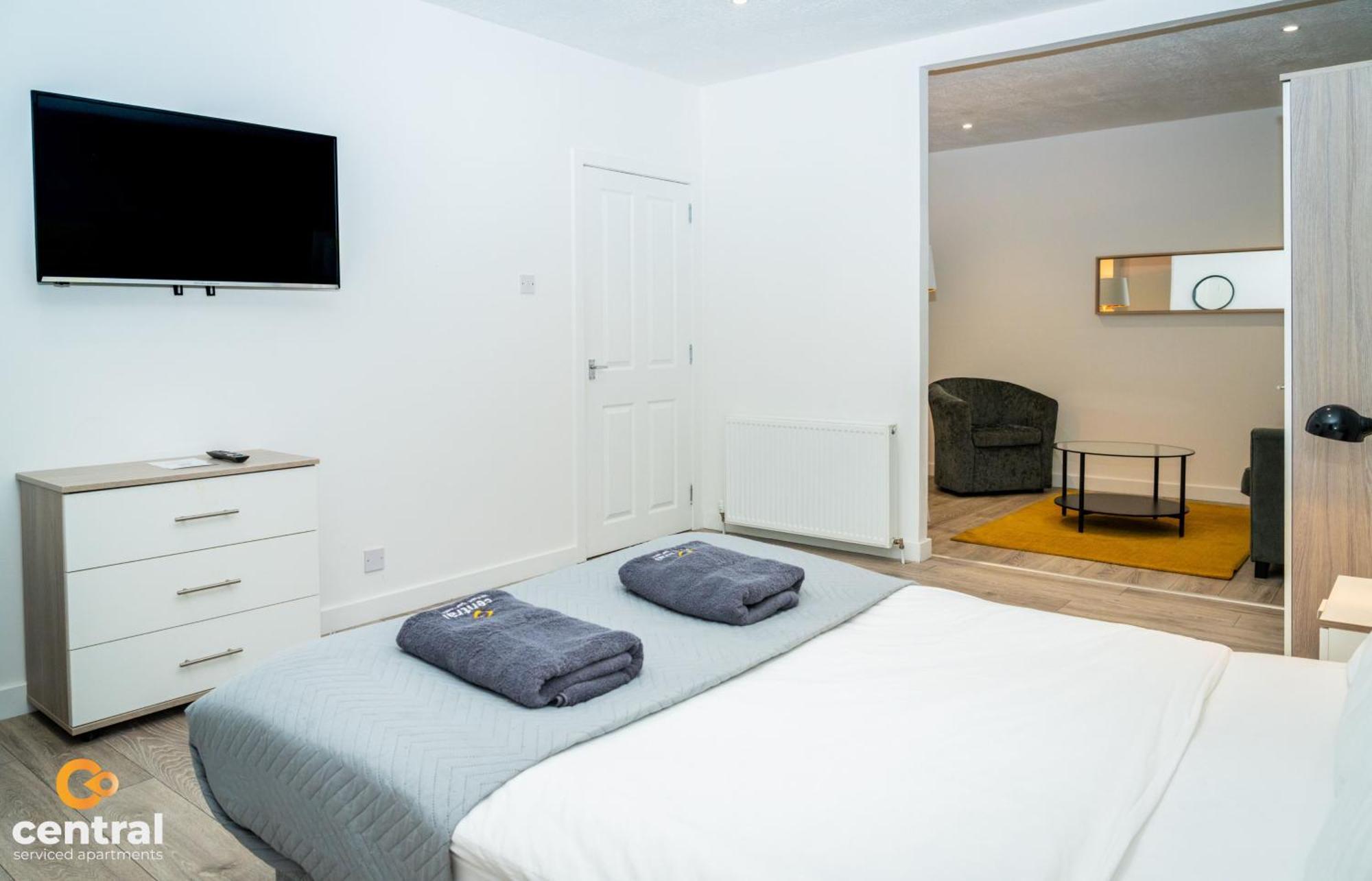 Central Serviced Apartments - 2 Bedroom - Walk Away From City Centre & Universities - Sleeps 4 - 1 X Double 2 X Single - Smart Tvs In All Rooms - Short Term Stays Welcome - Walk Away From Train & Bus Station - Preferred Location For Short Stay In Dun Dundee Exteriör bild