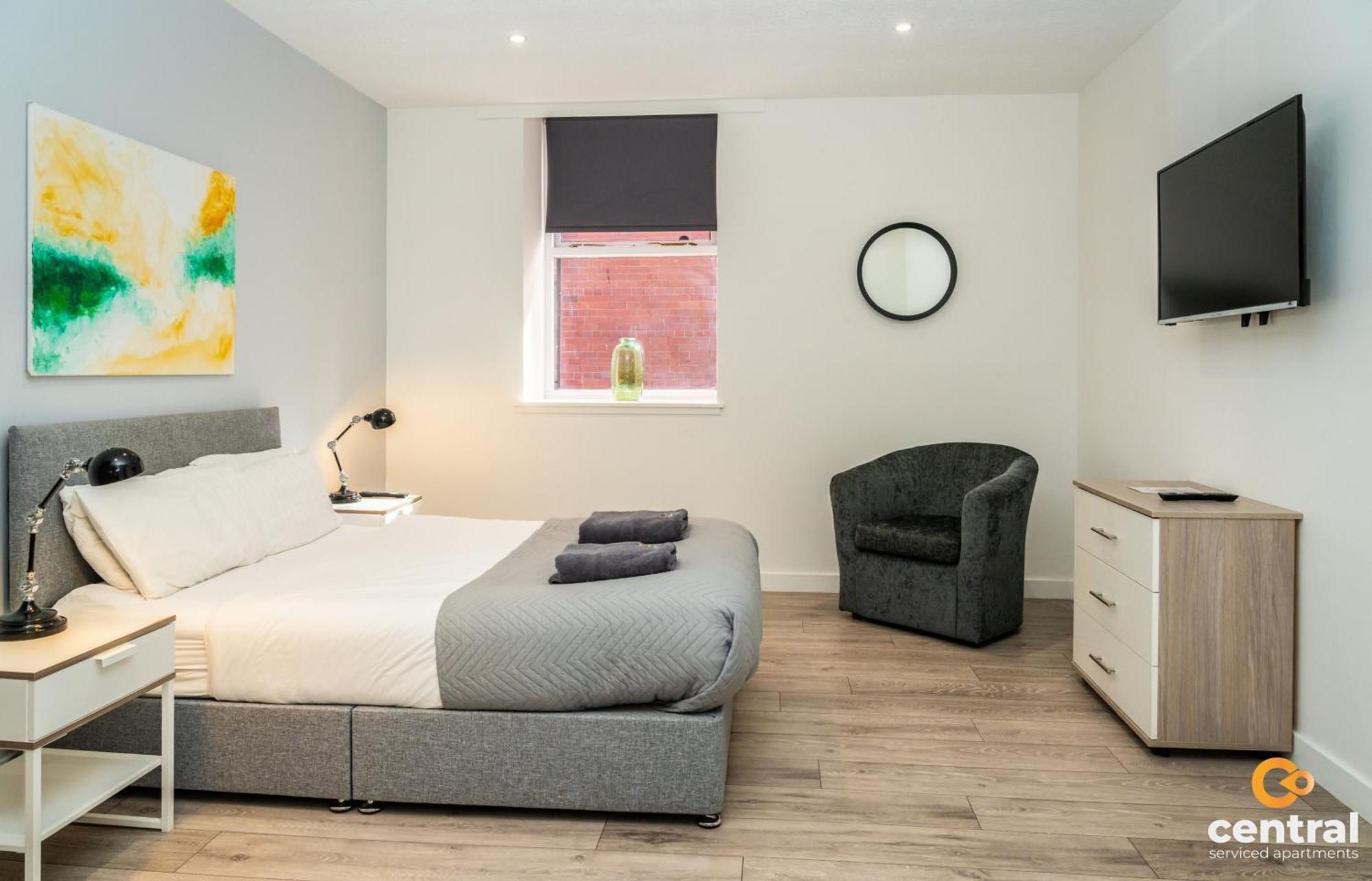 Central Serviced Apartments - 2 Bedroom - Walk Away From City Centre & Universities - Sleeps 4 - 1 X Double 2 X Single - Smart Tvs In All Rooms - Short Term Stays Welcome - Walk Away From Train & Bus Station - Preferred Location For Short Stay In Dun Dundee Exteriör bild