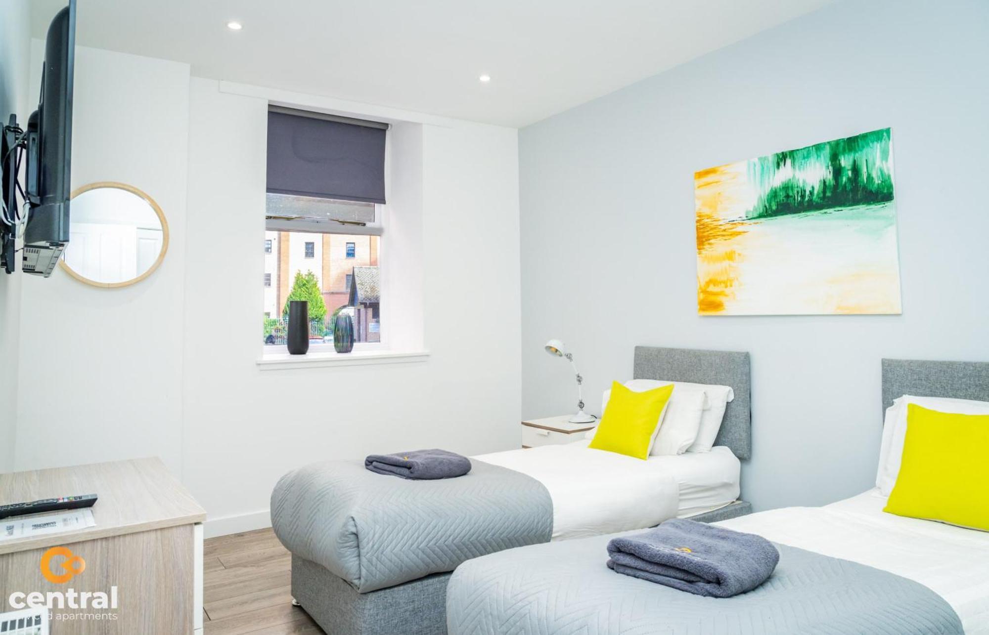 Central Serviced Apartments - 2 Bedroom - Walk Away From City Centre & Universities - Sleeps 4 - 1 X Double 2 X Single - Smart Tvs In All Rooms - Short Term Stays Welcome - Walk Away From Train & Bus Station - Preferred Location For Short Stay In Dun Dundee Exteriör bild